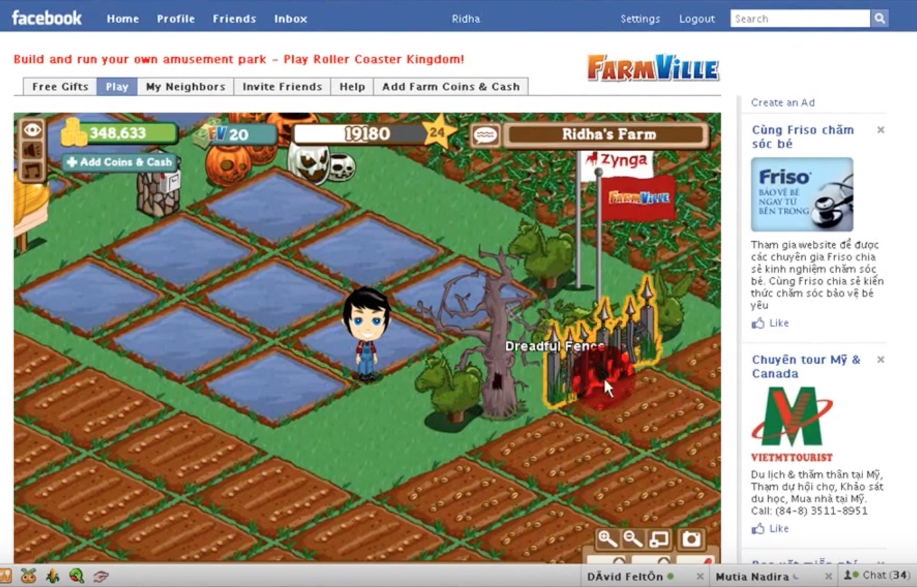 Farmville by Zynga (2009)